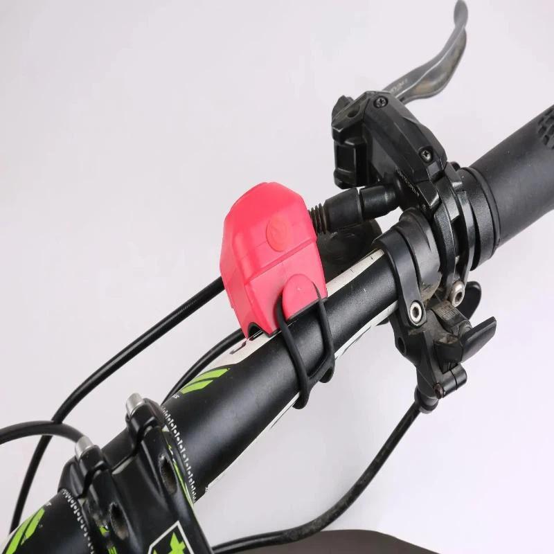 Bike Electronic Loud Horn 130 Db Warning Safety Electric Bell Police Siren Bicycle Handlebar Alarm Ring Bell Cycling Accessories