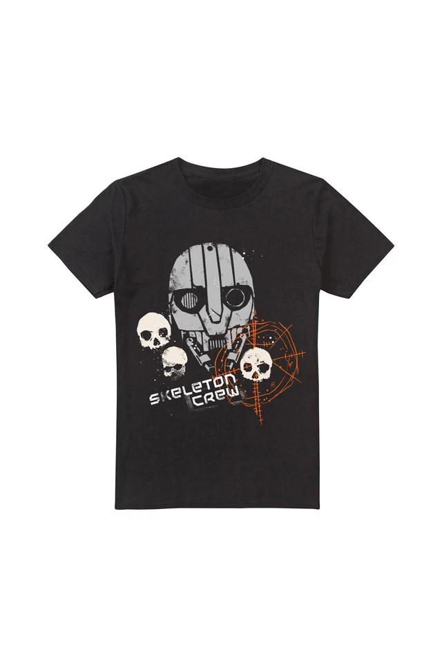 STAR WARS SKELETON CREW SW-33 SKULL TARGET - Men s T-Shirt S-2XL - BLACK L