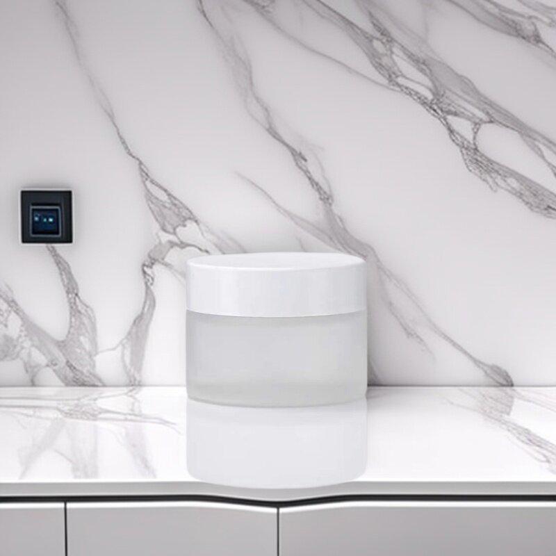 Frosted Glass Bottle for Eye, Face Cream & Mask (5g-100g)