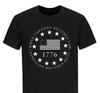 American Flag We The People 1776 Patriotic TShirt 100 Cotton ONeck Summer Short Sleeve Casual Mens Tshirt Size S3XL