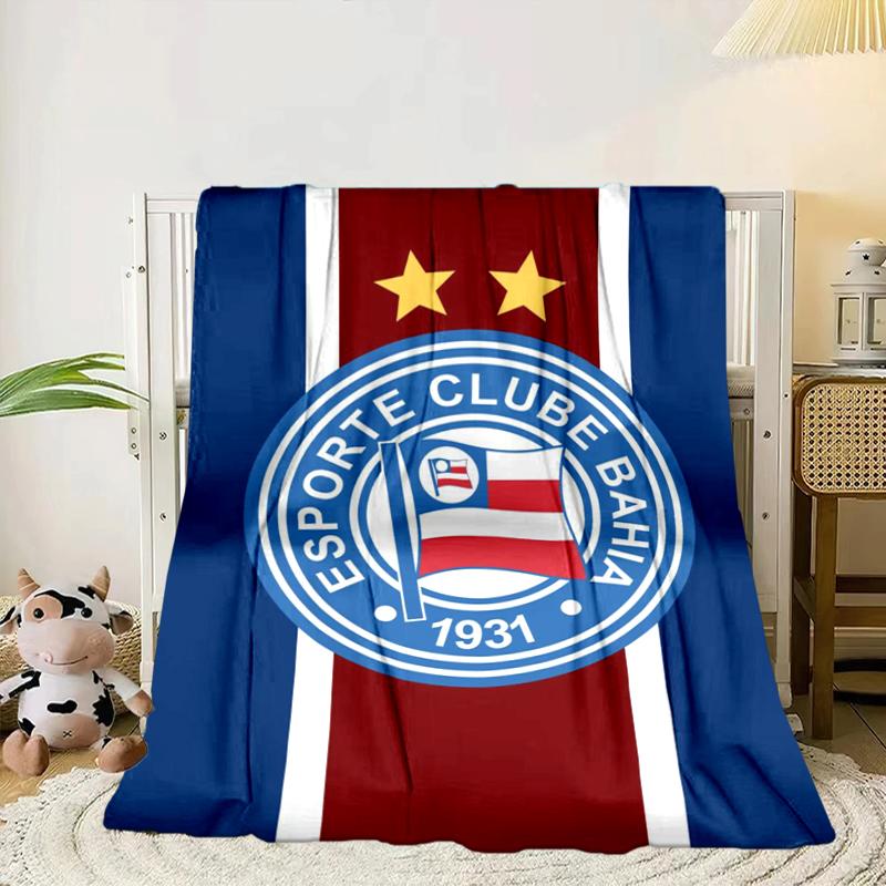 

Football Club Emblem Blanket Flannel Blanket for bed, sofa, Camping, Hiking, Picnic Essentials, gift for family Fan gifts 75x90cm