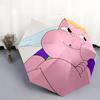 Pooh  Pattern, Automatic Folding Umbrella, Portable and Foldable Design, 8 Ribs, a Christmas or Birthday Gift.