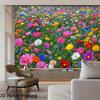 1Pcs Wildflower Meadow Blooming Decoration Background Backdrop Decorations For Photo Studio Photo Booth Party