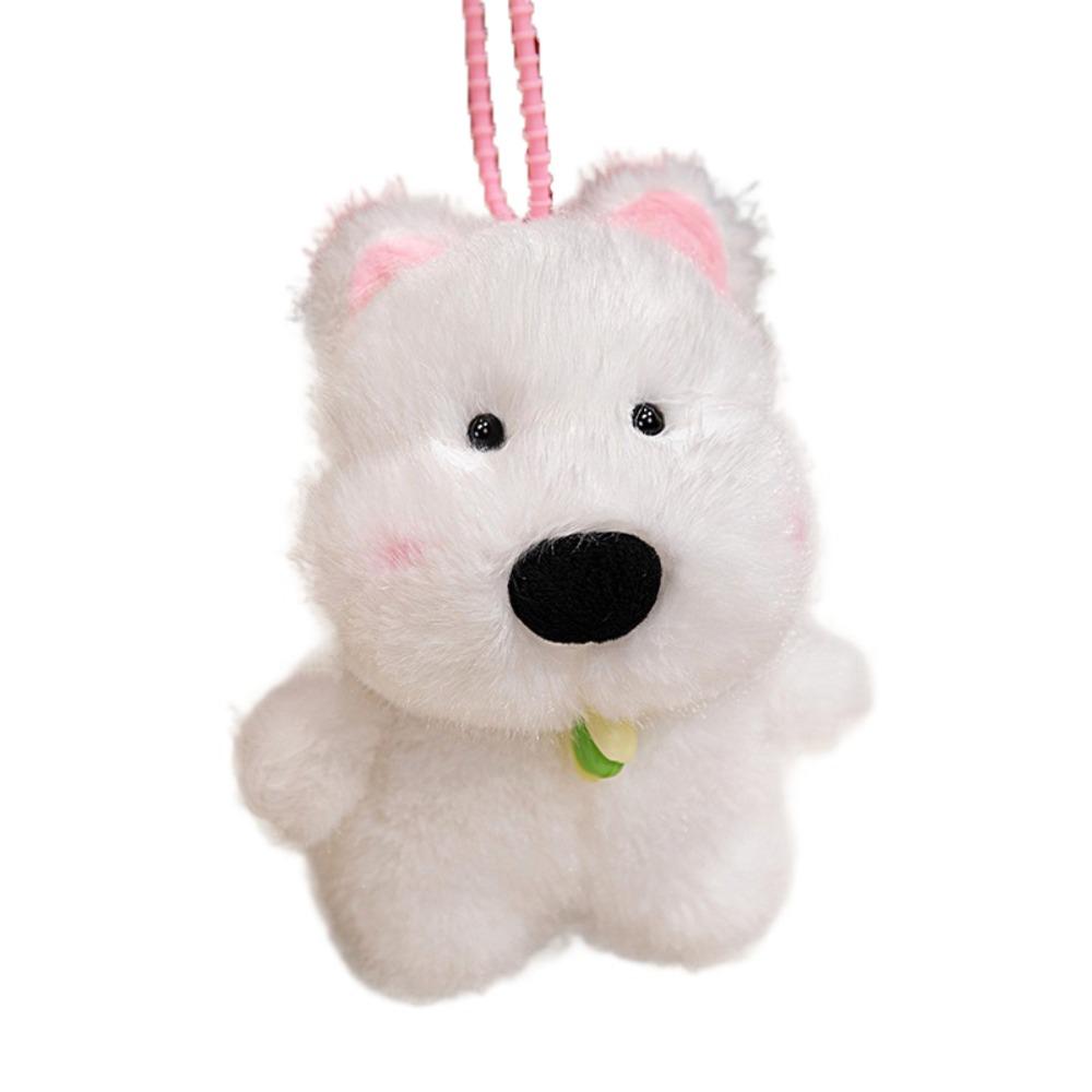 

Fragrant Capyabra Doll Pendant Elepant Panda Plush Doll Keychain Birthday Parties white dog