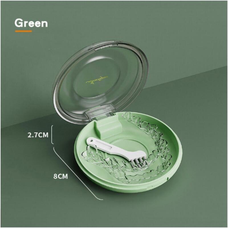Denture Box Dental Retainer Case Orthodontic Invisalign Braces Storage Container Mouth Guard Organizer False Teeth Odontología