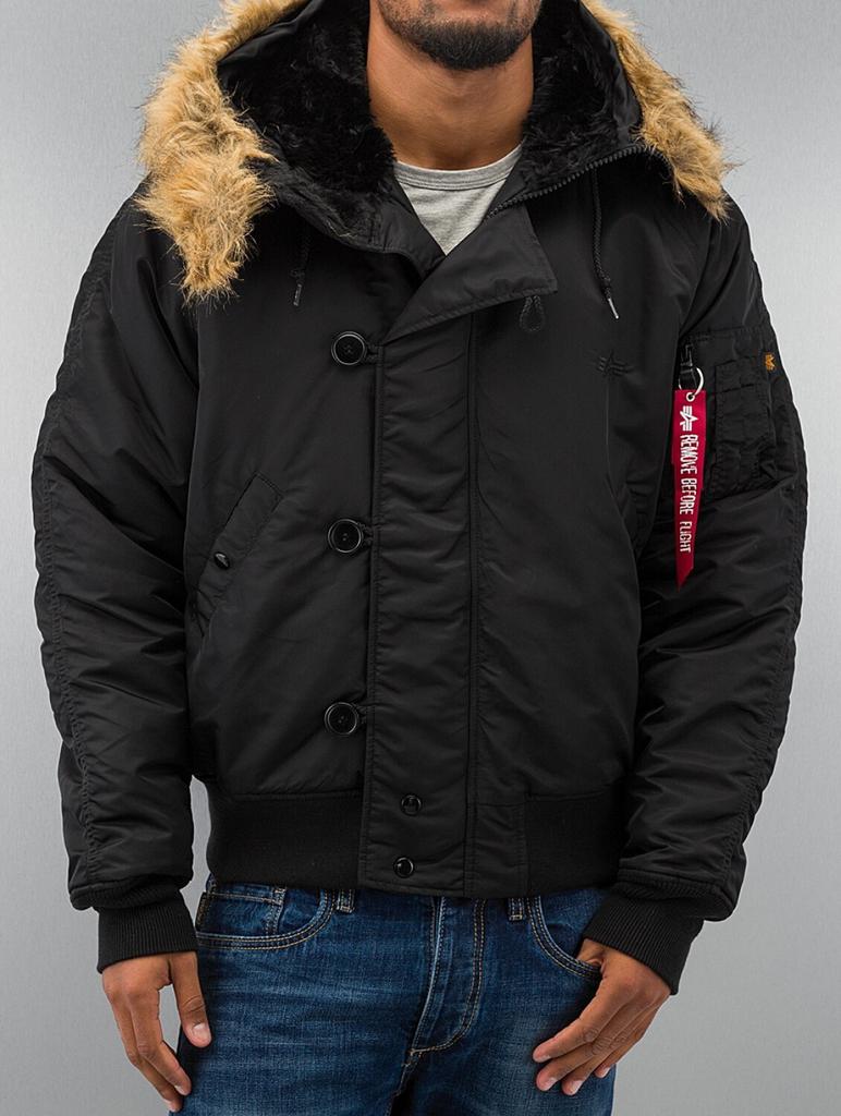 Зимняя куртка Alpha Industries N2B (100105) black