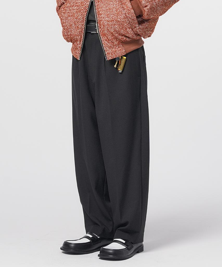 Honguseong Toolback Wide Trousers_Black