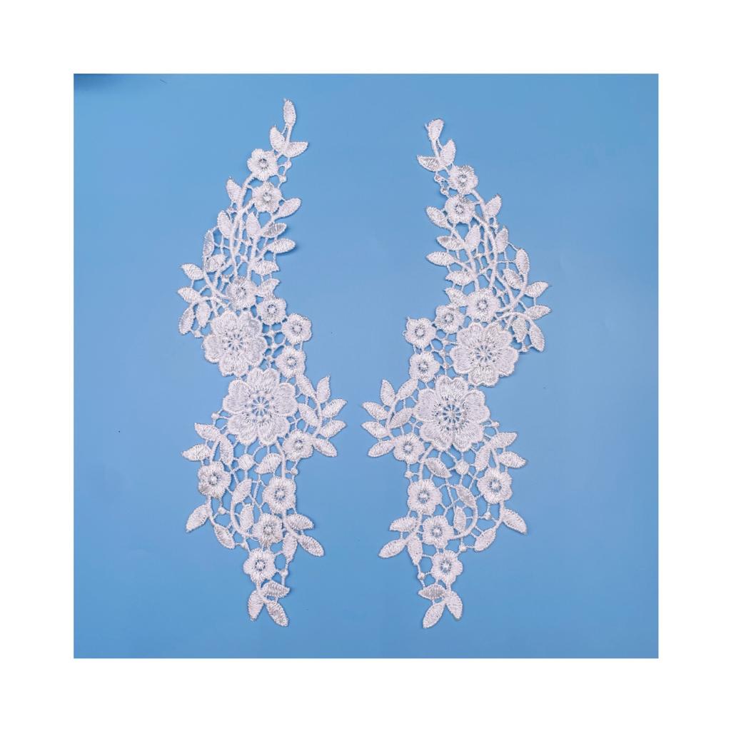 Water Soluble Embroidery Lace Flower To Flower Accessories Collar Flower Wedding Dress Decoration Bridal Headgear Diy Lace Accessories