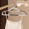 Non-Slip, No-Trace Adult Plastic Clothes Hanger - Double Rack for Drying and Storage