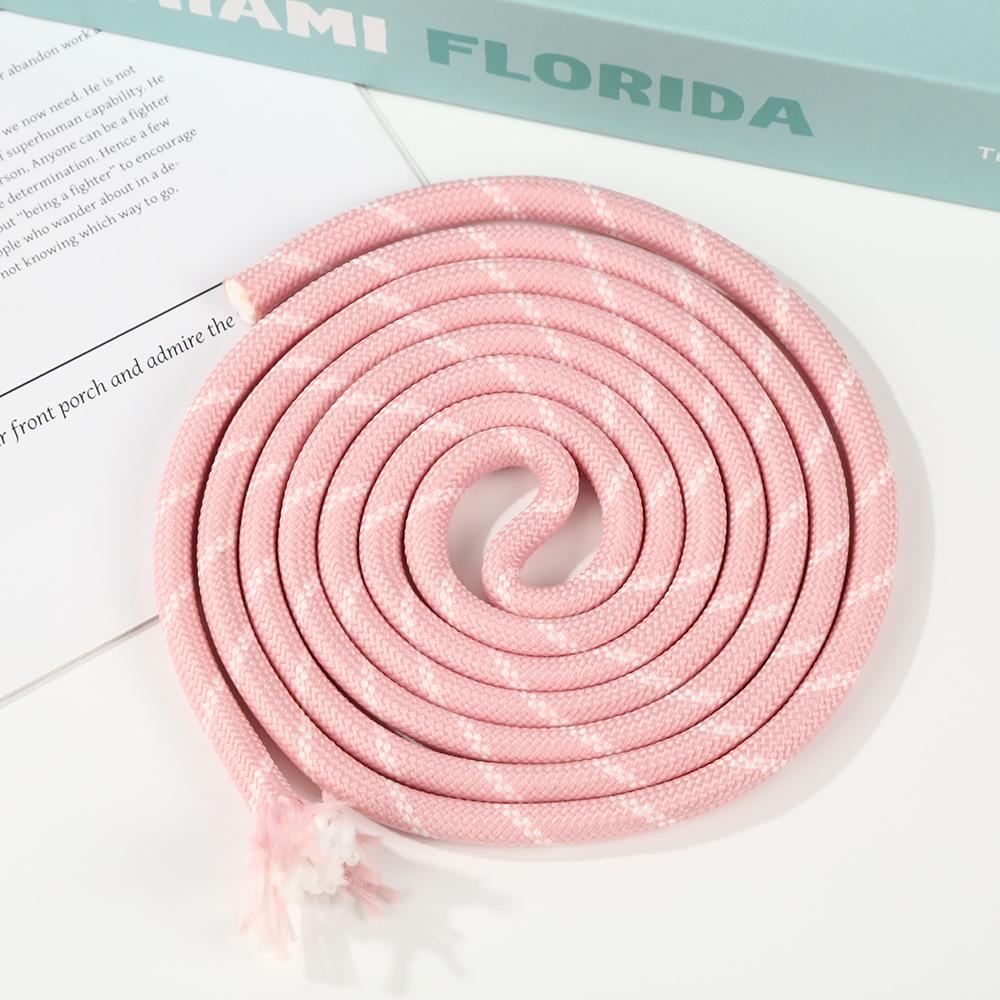 7mm mehrfarbiges geflochtenes Polyesterseil - Auffällig, verschleißfest, vielseitiges Rundseil für DIY