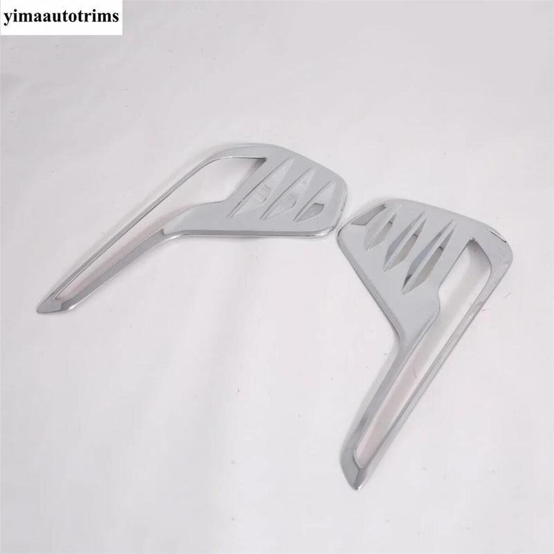 Rearview Mirror / Front Fog Light Lamp Eyebrow Cover Trim For Chevrolet Cavalier ONIX - 2024 ABS Carbon Fiber Accessories
