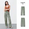 Semir Women's Cool Sun-Proof Wide-Leg Drawstring Cargo Pants