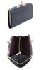 Paul Smith Long Wallet with Clasp Navy Blue Women's Purse, (pwu765-30)