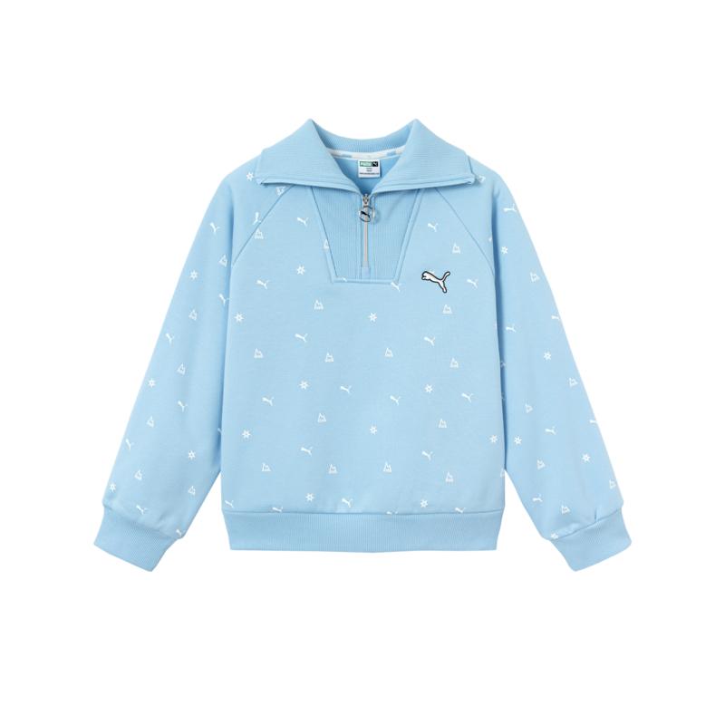 PUMA Kids Sweatshirts Lapel Thickened 353425121002-00380 110