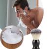 Men Shaving Brush Facial Razor Brush Ergonomic Handle Face Cleaning Brush for Father Boyfriend Husband