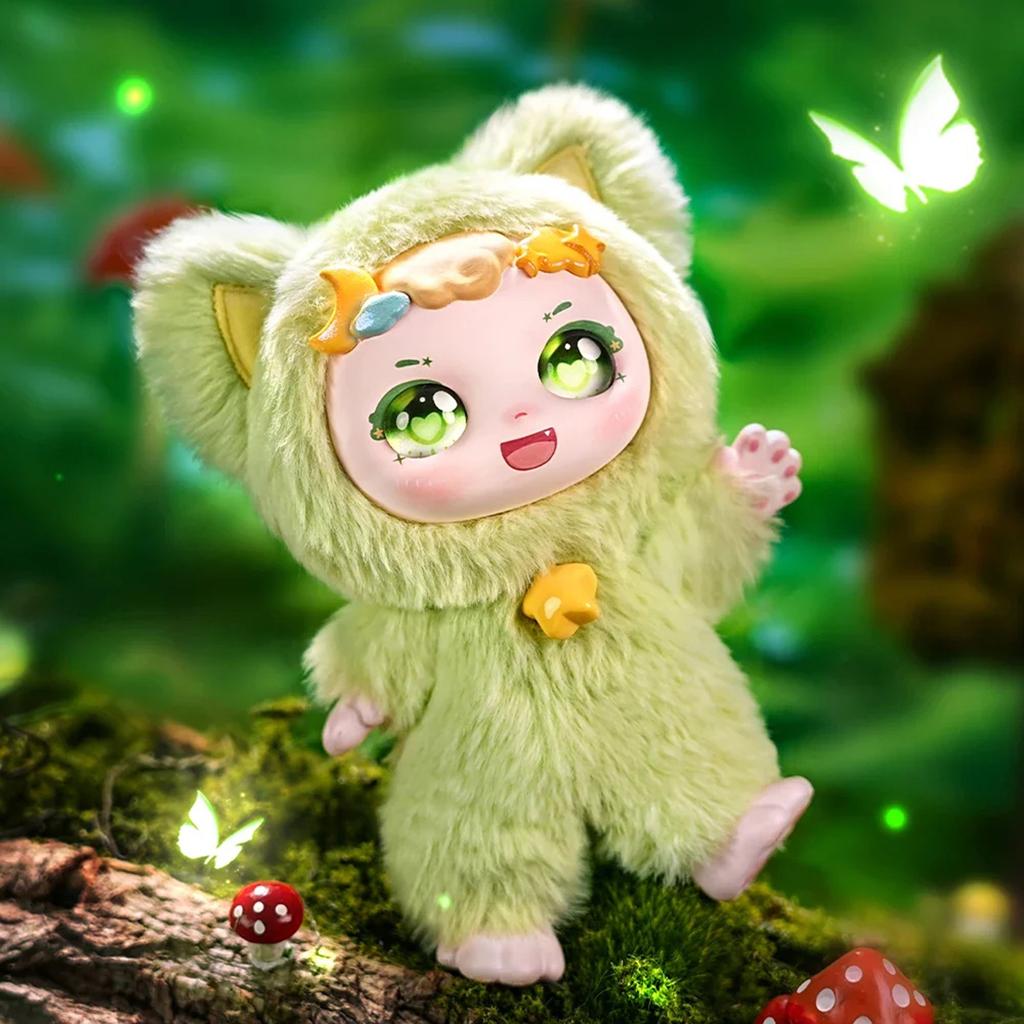 Seria Kawaii Wypchana Lalka, Kawaii Tajemnicze Pluszowe Zabawki Kolekcjonerskie na Prezent Urodzinowy