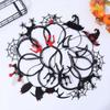 Party Headwear Halloween Headband Spider Veil Mask Hairband Devil Horn Hair Hoop Lace Veil Topper