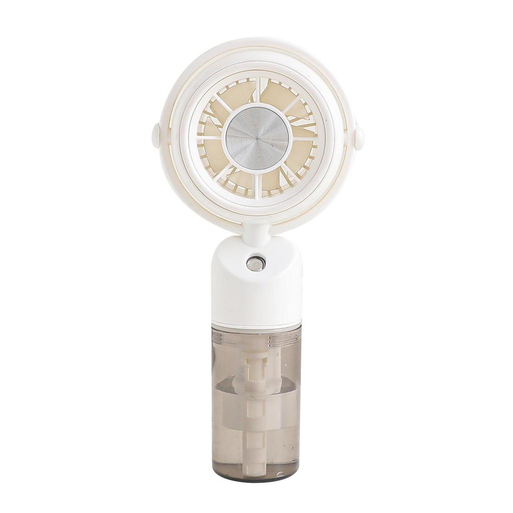 USB Rechargeable Silent Handheld & Desktop Fan with Powerful Wind for Student Cooling
