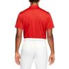 Nike Polo de Manga Curta Respirável com Absorção de Suor Dri-Fit para Golfe Masculino Vermelho AJ5480-657