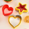 6 Styles 1X Sandwich Cutter Bread Mold Toast Maker Cake Cookie Cutter Kitchen Breakfast Dessert DIY Tool Cookie Cutter