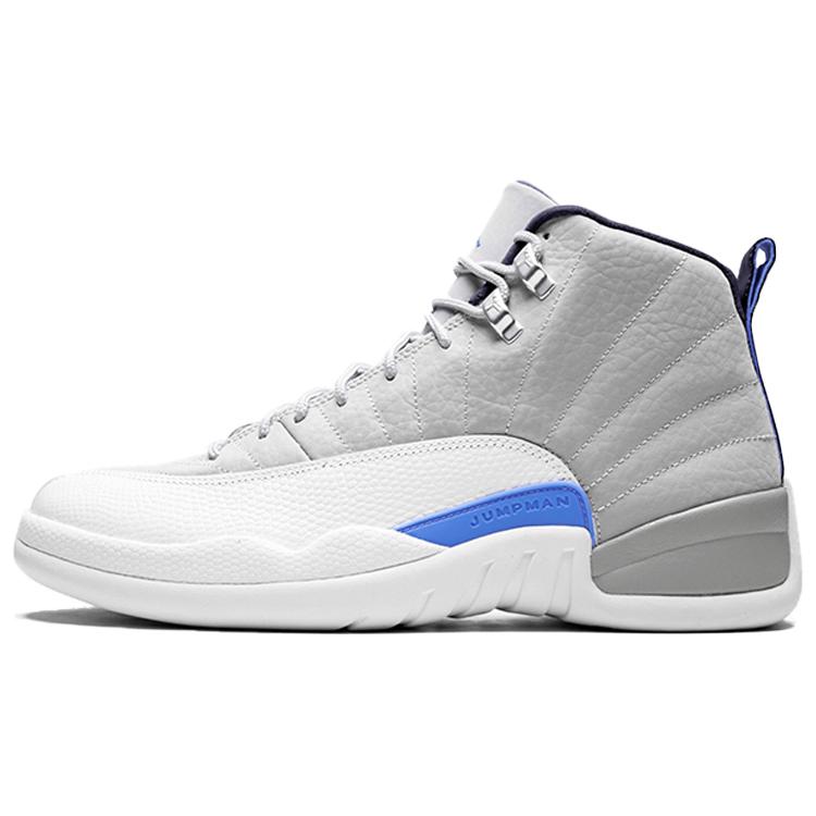 

новые JORDAN 12 Retro Серый Университетский Синий 41