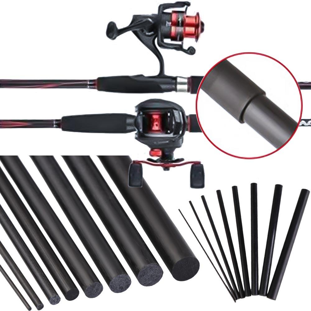 Light Weight Carbon Fiber Sticks Wrapping Thread Fishing Pole Building Kit  RC Models