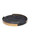 Modern White Oval Marble Decorative Tray