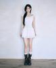 Leijeumiya Nymph Sasha Mini Dress [Beige Pink]