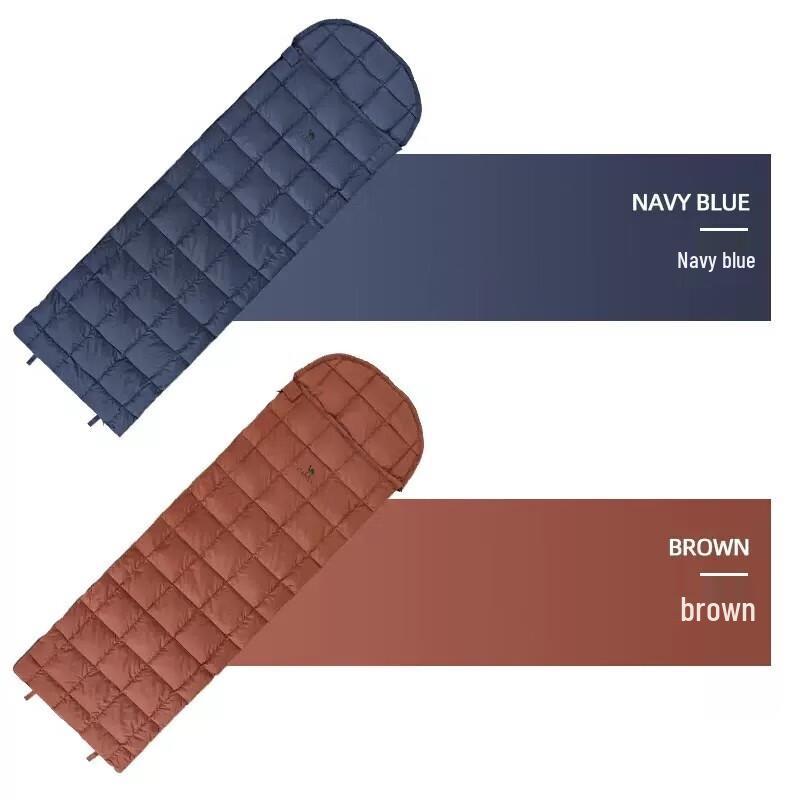 CAMEL Adult Duck Down Envelope Sleeping Bag