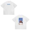 Sängerin Lana Del Rey Inspiriertes Reines Baumwoll-Unisex-Retro-Kurzarm-Mode-Streetwear-T-Shirt im Harajuku-Stil
