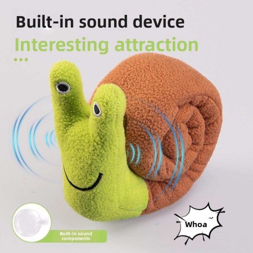 New Snail Shaped Dog Food Hiding Soft Interactive Dog Training Puzzles Fun Sniffing Green Snack Seeking Mat Pet Training