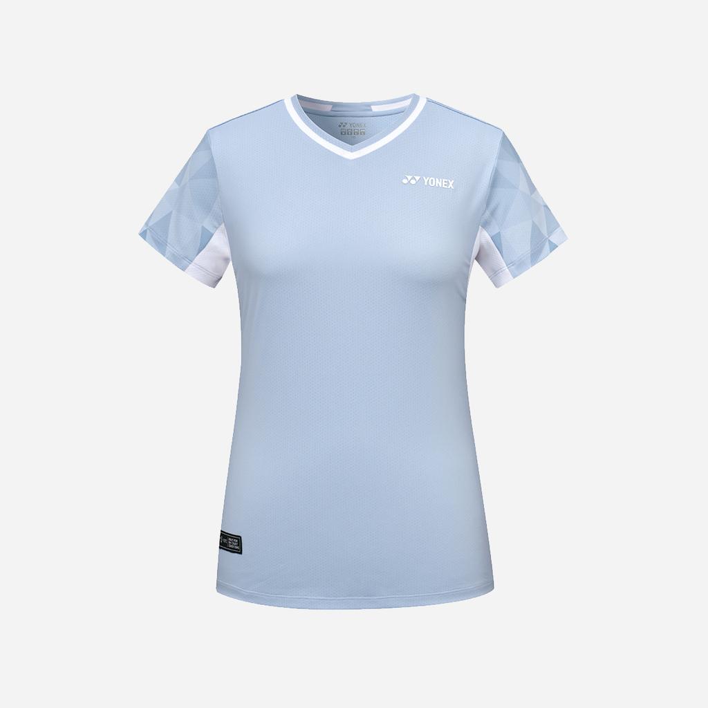 YONEX 251Ts020F Smoke Blue Women'S Sleeve Point Gamewear