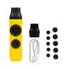 Easy to Playing ABS Construction Kazoo with Double Membrane Design Ideal for Beginners Children and Family Activity