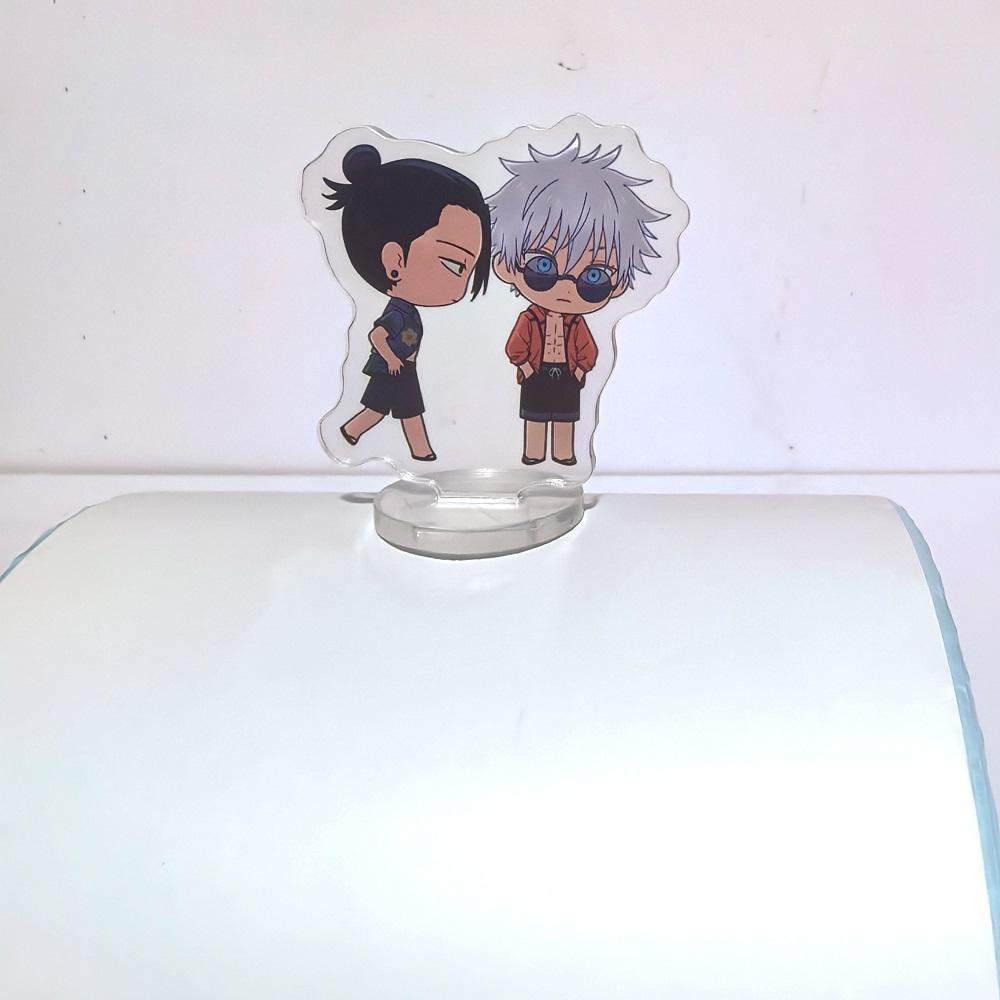 Anime Jujutsu Kaisen Figure Acrylic Stand Model Kids Toys Yuji Itadori Gojo Satoru Fushiguro Megumi Cosplay Birthday Gift