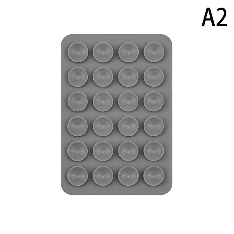 Ventuză din silicon cu spate transparent pentru dispozitivul de fixare a telefonului Ventuză cu suport adeziv din cauciuc siliconic pentru suport fix