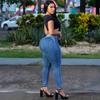 2026 New Women's Skinny Jeans, High Waist Stretch Denim Pants with Butt Lifting Design, Washed Casual Pencil Pants for Spring Summer