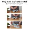 Microwave Multi-Function Egg Steamer – Creative Water Poached Egg Poacher, High-Temperature Plastic Kitchen Tool For Easy Poaching & Steaming Eggs