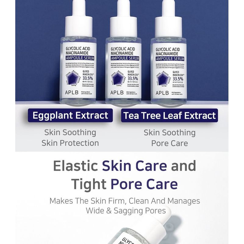 APLB Glycolic Acid Niacinamide Ampoule Serum