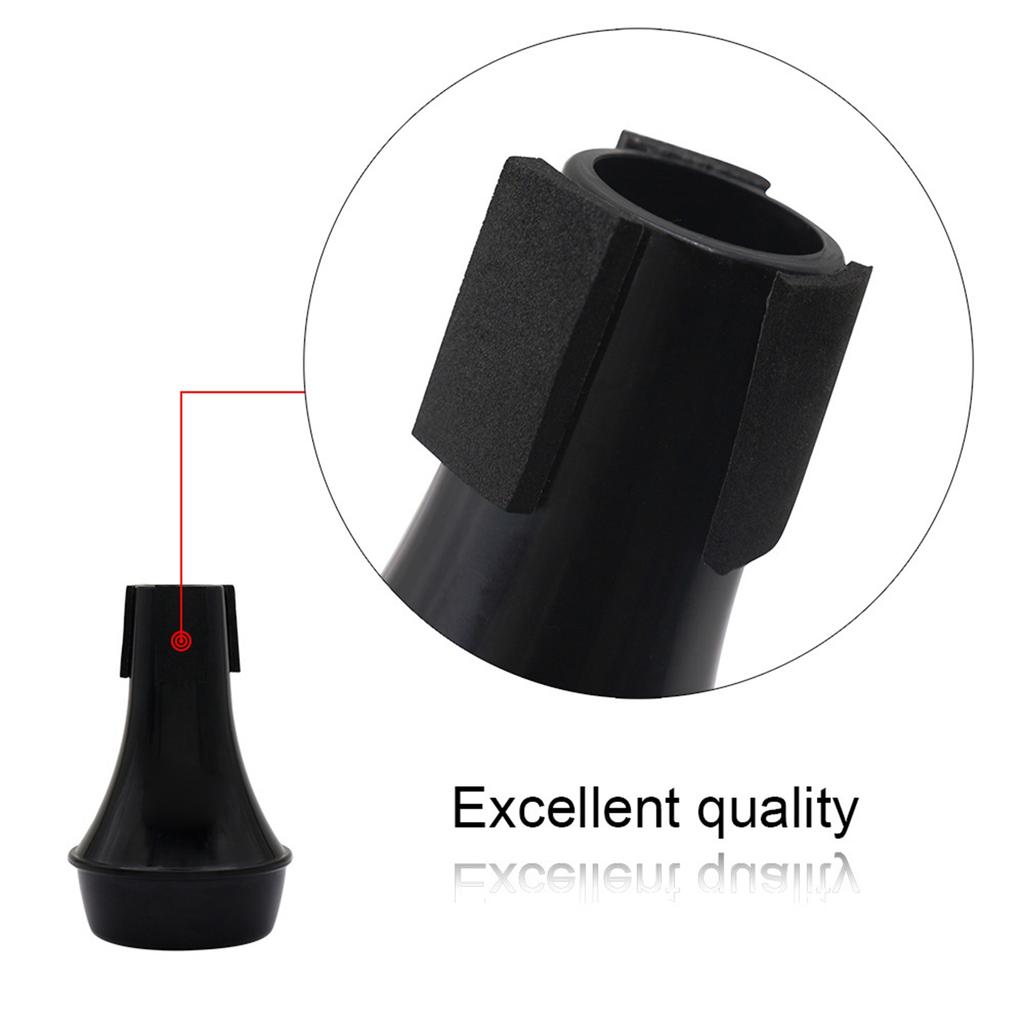 Mini Light weight Practice Trumpet Straight Mute Silencer Sourdine ABS Material