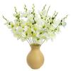 Künstliche Schmetterlingsorchidee Hochzeitsblumen Wand Haus Zimmer Garten Dekoration Zubehör Diy Geschenk Brautstrauß Hintergrund Innen