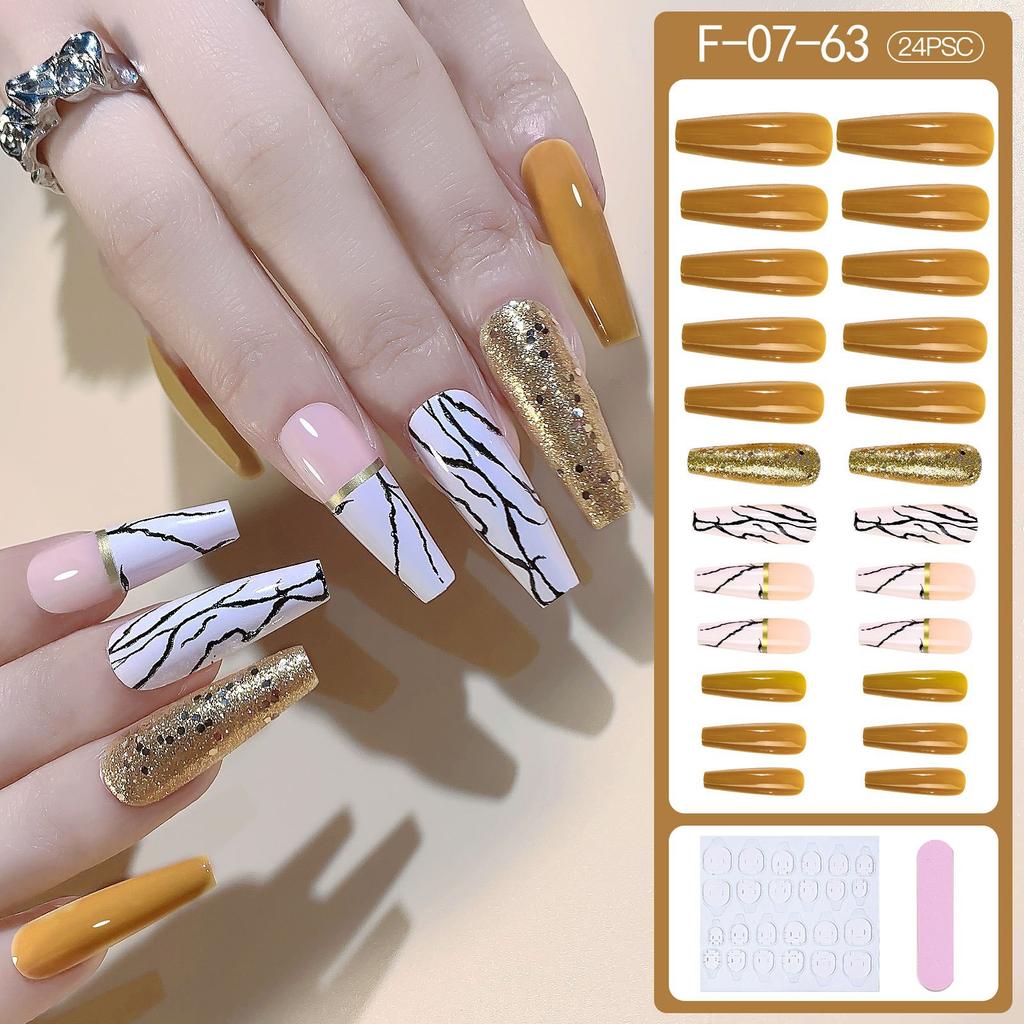 Fake Nail Patches Wearing Nails Finished Nail Patches Nail Patches Disassembly Nail Patches for Women To Take Off Nail Patches