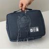 New Cable Storage Bag Waterproof Digital Electronic Organizer Portable USB Data Line Charger Plug Storage Bag Travel Cable-LJX