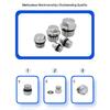 Hexagonal Flange End Cap 1/8 "1/4" 3/8 "1/2" 3/4 "1" -2 "BSP Male Thread 304 Stainless Steel Pipe Fitting - Oil Plug, Pipe Plug