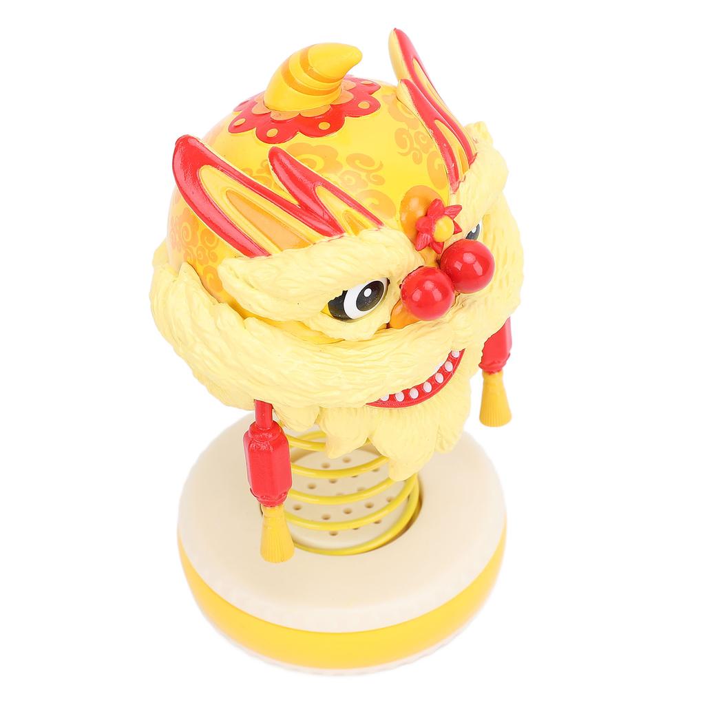 Lion Dance Decoration Innovative Spring Lion Dance Nodding Ornament Handicraft Lion Dance Figurine for Car