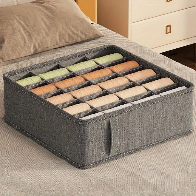 1PC Grids Cation PP Sock Bra Pants Simplicity Organizers Of Cabinets And Drawers Home Sorting Boxes Storage Organizer Box