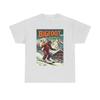 Bigfoot's Ski Adventure Performance Tee | Ski Lovers Gift, Sasquatch T-Shirt Top