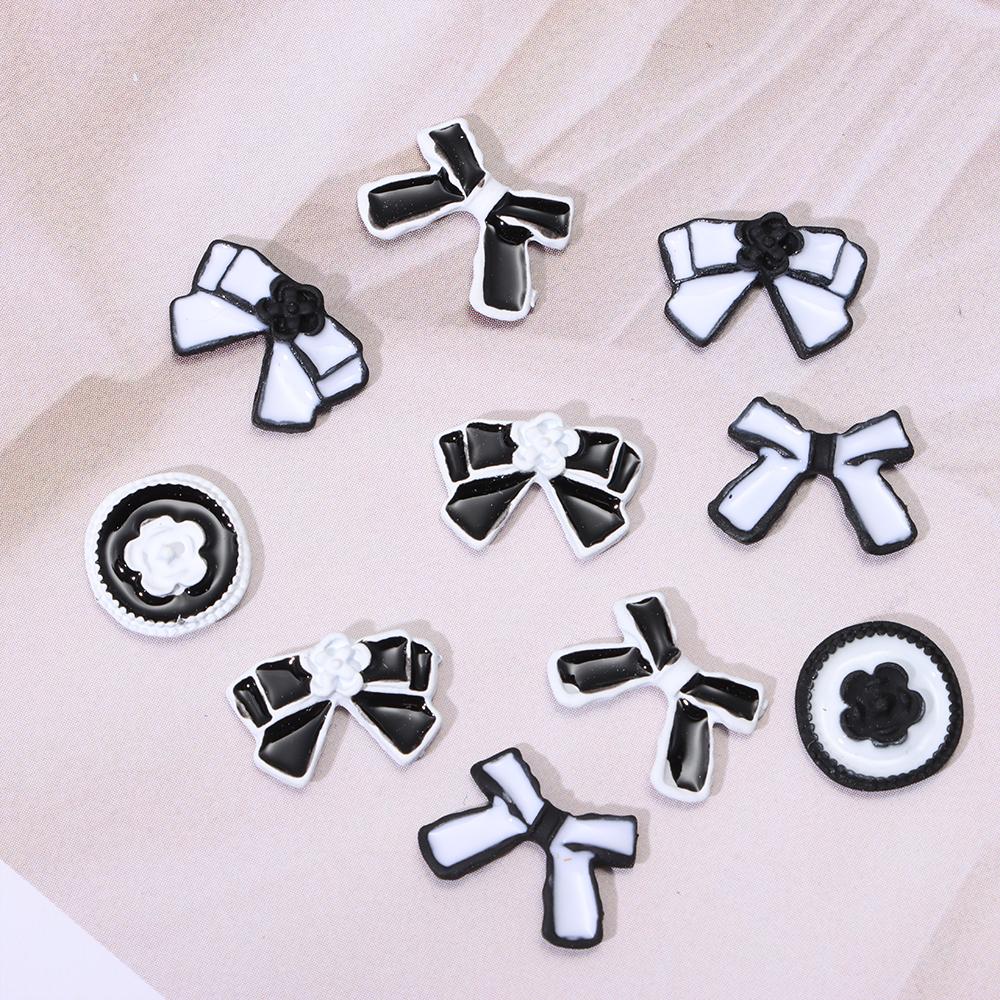 

1 сумка, новая цепочка с бантом из сплава, украшения для ногтей, бабочка, медведь, медведь, Аврора