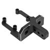 RC Aluminum Alloy Rear Upper Link Riser Black High Strength RC Rear Upper Link Riser for Axial