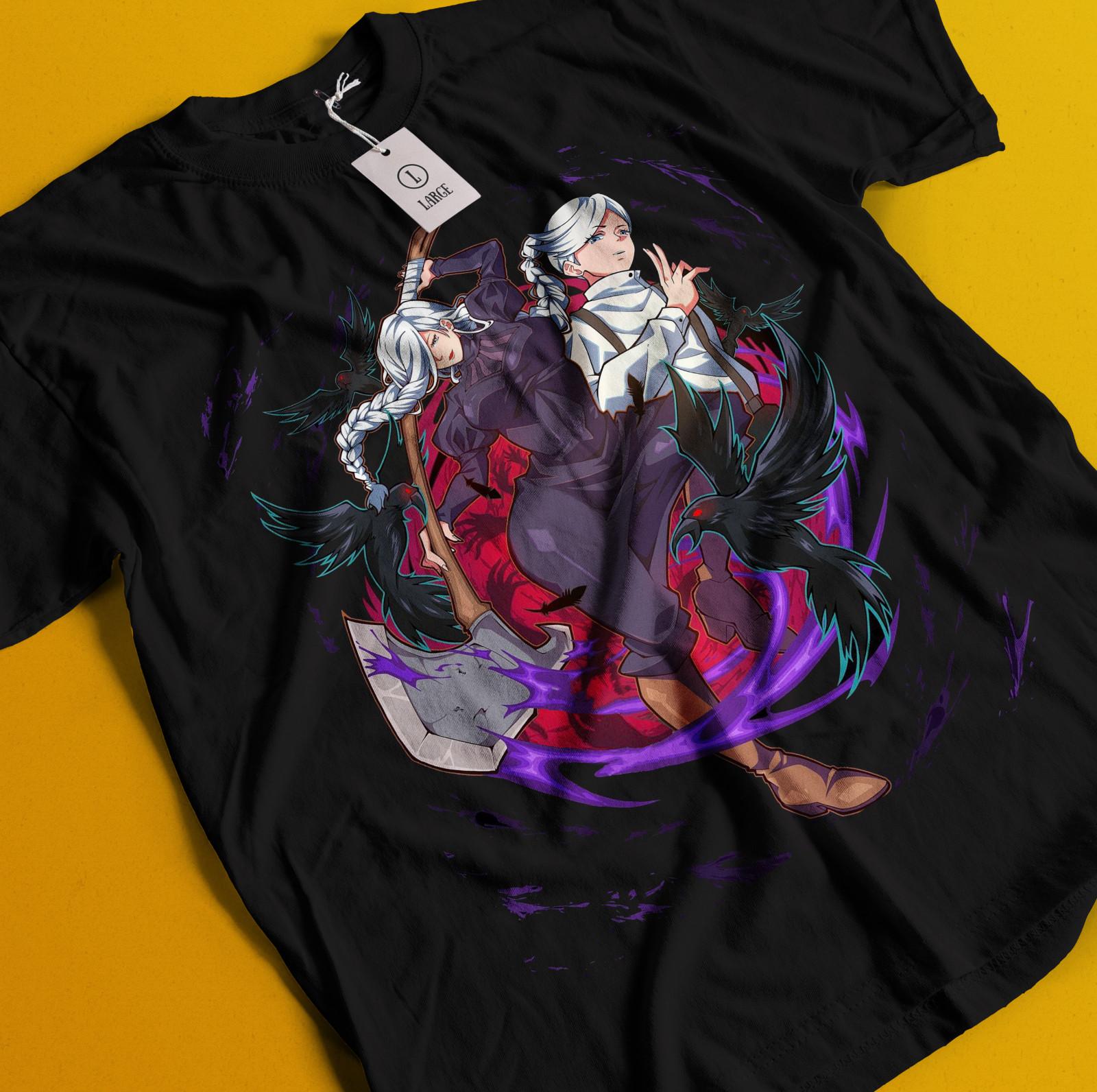 Jujutsu Kaisen mei mei T-Shirt Mens Womens Tees Top Gojo Satoru Sukuna Megumi Itadori Horror shirt L
