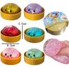 Bunte 6 Stile Glitzer-Knödel Glitzer-Knödel Squishy Mit Box Knödel Sensorisches Knetspielzeug Für Stressabbau Spielzeug